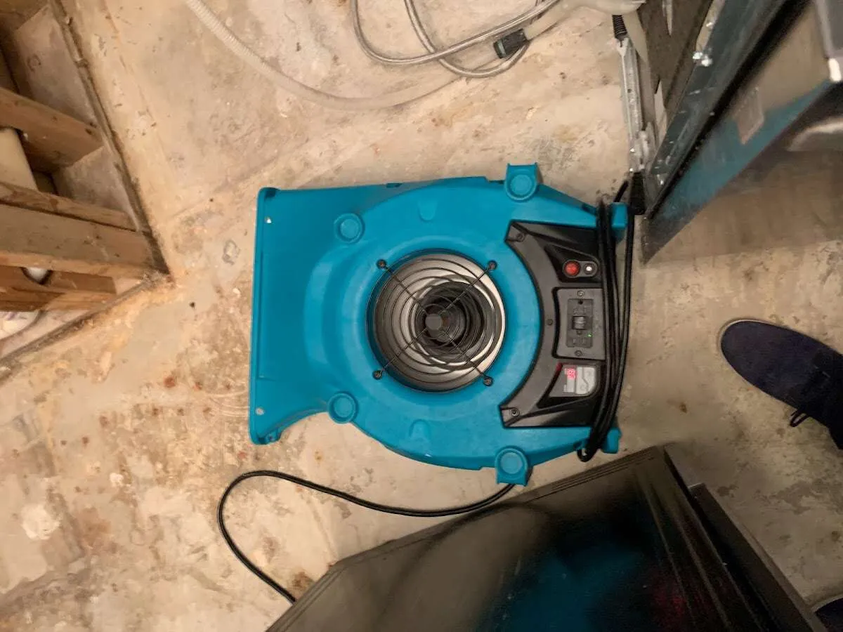 Air mover drying equipment for Mold Remediation & Removal in Gloucester